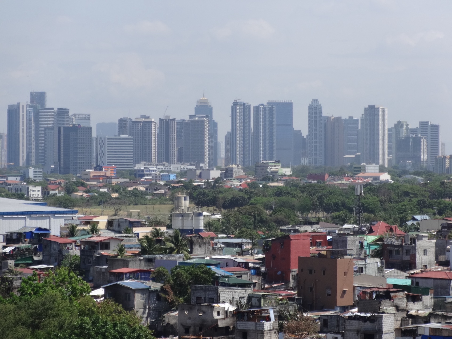 Bonifacio Global City BGC high-rise skyline in Manila