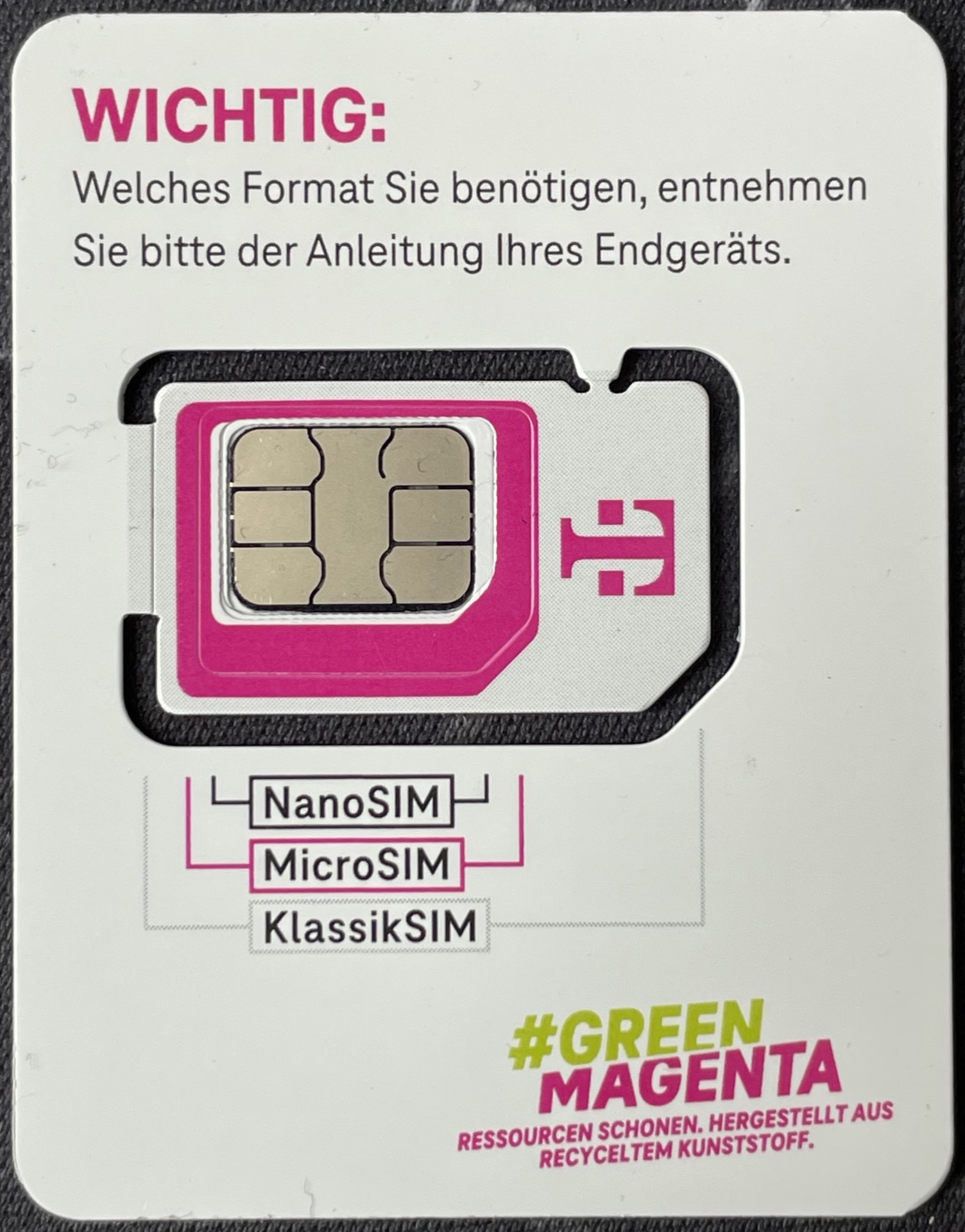 Multi-Size Nano and Micro SIM Card Hardware